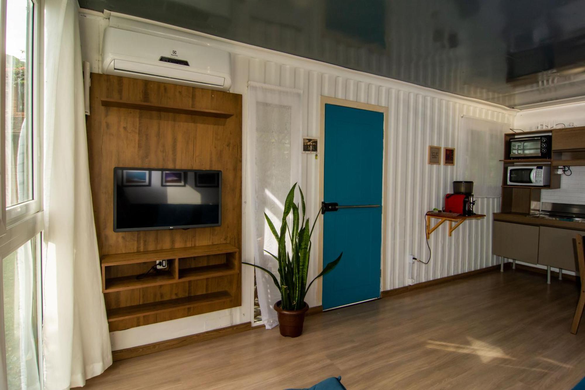 Casa Container Mágica no Campeche, 15 minutos da praia Florianópolis Exterior foto